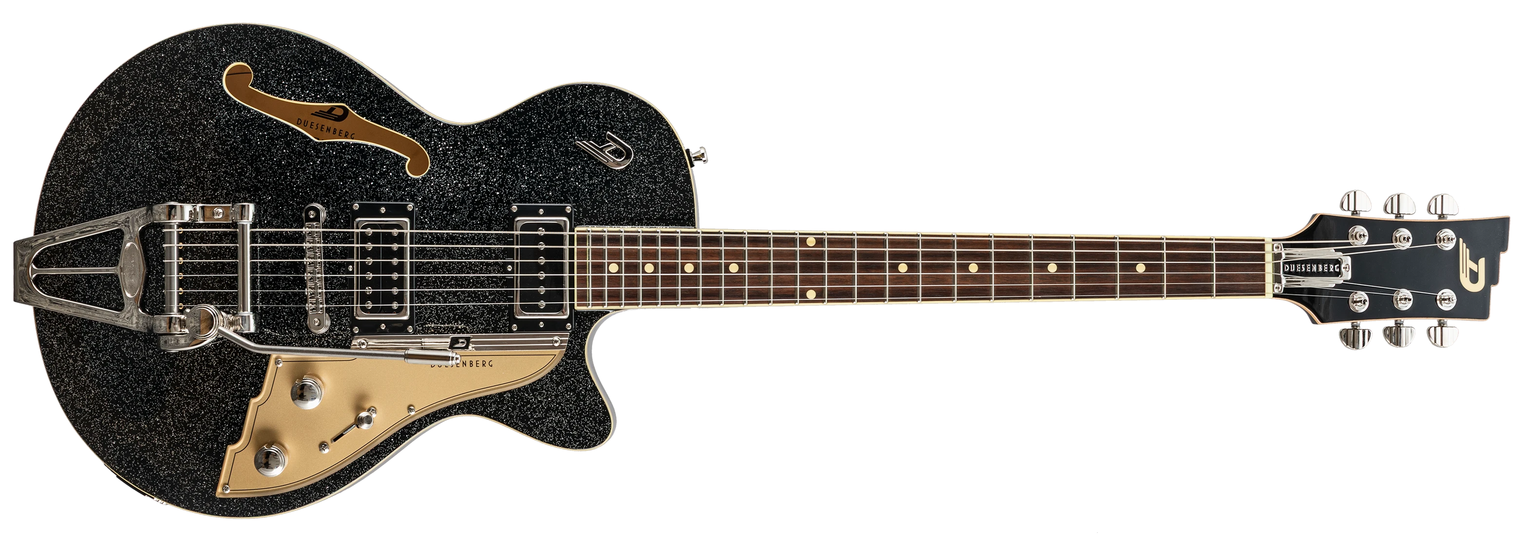 Duesenberg Starplayer TV Black Sparkle 
